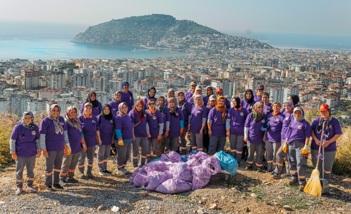 'Mor umutla temiz bir Alanya'