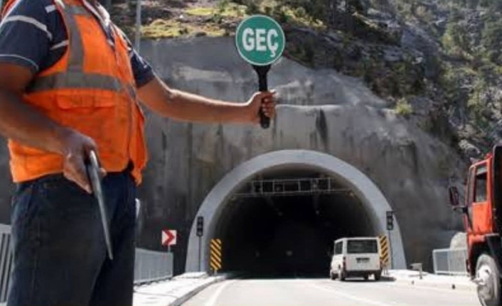 Alanya'da tünelde iş kazası