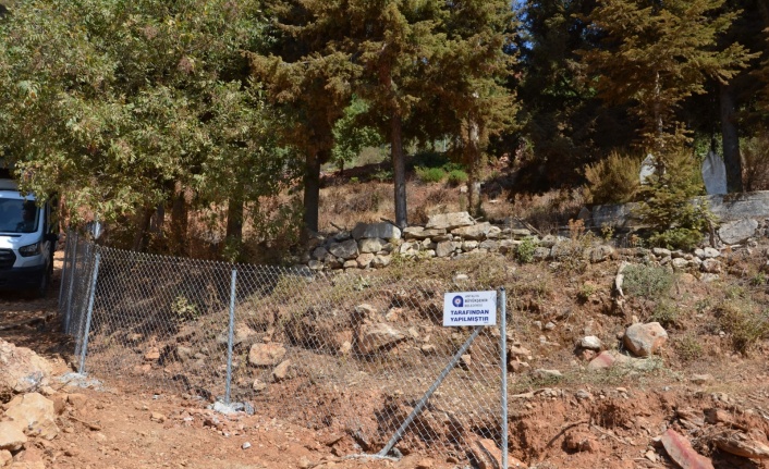 Alanya'ya 28 dönüm ilave mezar yeri