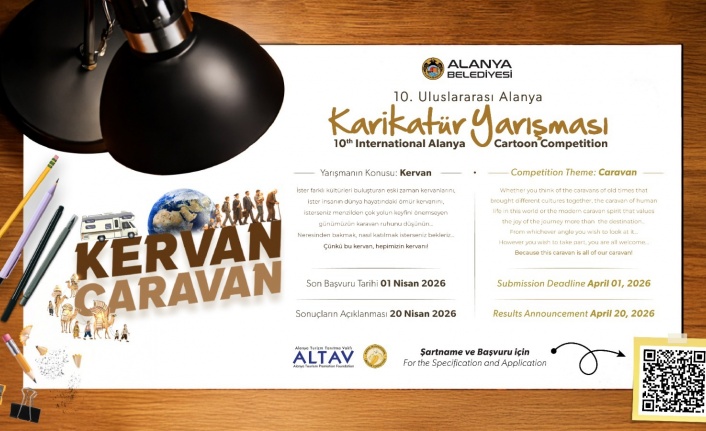 10. Uluslararası Alanya Karikatür Yarışması'na başvurular başlıyor
