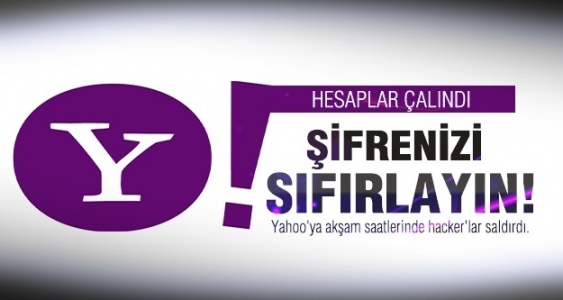 Hesaplar çalındı şifrenizi sıfırlayın