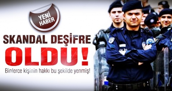 Komiserlik sınavındaki skandal deşifre oldu