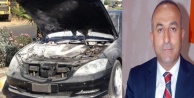 BAKAN ÇAVUŞOĞLU İÇİNDEYKEN ARACI ALEV ALDI