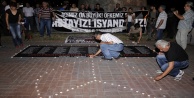 ANKARA'DAKİ PATLAMADA ÖLENLER MUMLARLA ANILDI