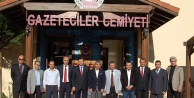 AGC MÜDÜRLERİ AĞIRLADI