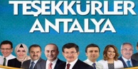 ÇAVUŞOĞLU, ÇELİK VE AYDIN TEŞEKKÜR ETTİ