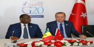 ERDOĞAN, SENEGAL CUMHURBAŞKANI SALL İLE GÖRÜŞTÜ