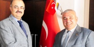 REKTÖR KAHYA’DAN BAŞKAN ŞAHİN’E ZİYARET