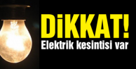 YİNE ELEKTRİK KESİNTİSİ VAR
