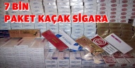 7 BİN PAKET KAÇAK SİGARA ELE GEÇİRİLDİ