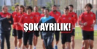 ALANYASPOR'DA ŞOK AYRILIK