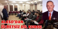 ALESO'DAN ÜYELERİNE DİL KURSU