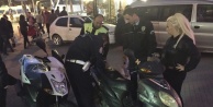 TRAFİK DENETİMİNDE ÇALINTI MOTOSİKLET BULUNDU