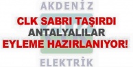 BUGÜN YÜKSEK ELEKTRİK FATURASI EYLEMİ VAR