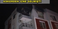 ANNESİNE KIZINCA EVİ YAKTI
