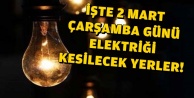 DİKKAT ELEKTRİK KESİNTİSİ UYARISI!