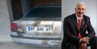 AKP'Lİ BAŞKANIN ARACI KUNDAKLANDI
