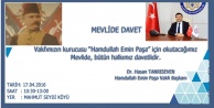 HAMDULLAH EMİN PAŞA İÇİN MEVLİT OKUTULACAK