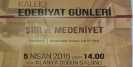 KALEİÇİ EDEBİYAT GÜNLERİ ALANYA'DA