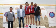 PLAJ VOLEYBOLU HEYECANI SONA ERDİ