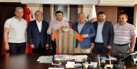 ALANYASPOR’DAN ŞAHİN’E TEŞEKKÜR ZİYARETİ