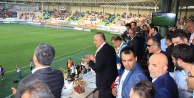 BAKAN ÇAVUŞOĞLU ALANYASPOR MAÇINDA