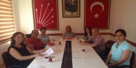 CHP'Lİ KADINLAR GÖREV DAĞILIMI YAPTI