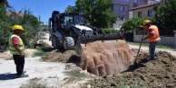 40 KİLOMETRE KANALİZASYON HATTI DÖŞENDİ