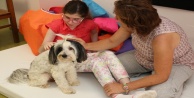 ENGELLİ ÇOCUKLARA KÖPEKLİ TERAPİ