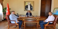 YÜCEL’DEN VALİ KARALOĞLU’NA ZİYARET