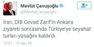 ÇAVUŞOĞLU'NDAN İRAN MÜJDESİ