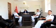 Akdeniz Sahil Güvenlik Komutanı'ndan Tanrıseven'e Ziyaret