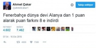 Çakar Alanya ve FB'yi kızdıran twitleri sildi