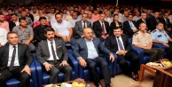 Çavuşoğlu muhtarlarla bir araya geldi