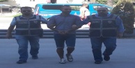 Olay yerinden kaçan motosiklet sürücüsü yakalandı