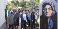 Ayşe Melahat Erkin dualarla uğurlandı