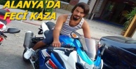 Motosikletli gencin feci ölümü