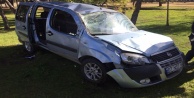 Alanyalı sürücü Manavgat'ta kaza yaptı