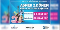 ASMEK 2’nci dönem kayıtları başlıyor