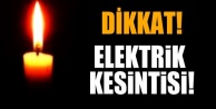 Alanya'da elektrik kesintisine dikkat