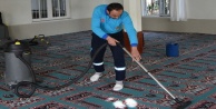 Alanya Belediyesi cami temizliğinde