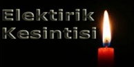 Dikkat! Elektrik kesintisi var