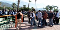 Alanya İskelesi'nde sıra kavgası