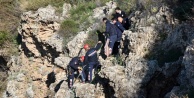 Dengesini kaybedip uçurumdan aşağı düştü