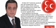 MHP'li Oğuz adaylıktan çekildiğini açıkladı