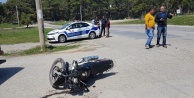 Alanya'da yine motosiklet kazası: 1 yaralı var