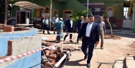 Başkan Tütüncü camilerdeki çalışmaları denetledi