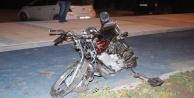 2 motosiklet birbirine girdi: 4 yaralı var