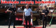 Alanya polisi gezi teknelerine nefes aldırmıyor
