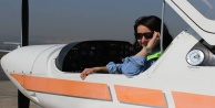 Gizem Alanya'nın ilk kadın pilotu oldu